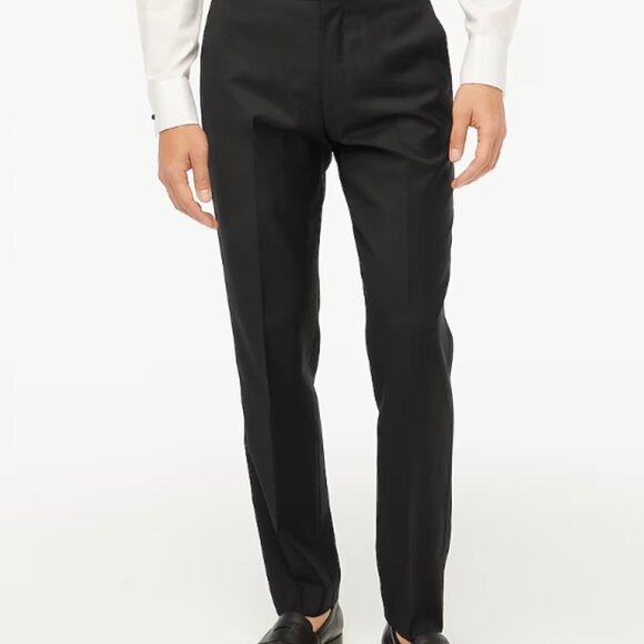 JCrew Factory Thompson Tuxedo jacket & pants black - Picture 2 of 14